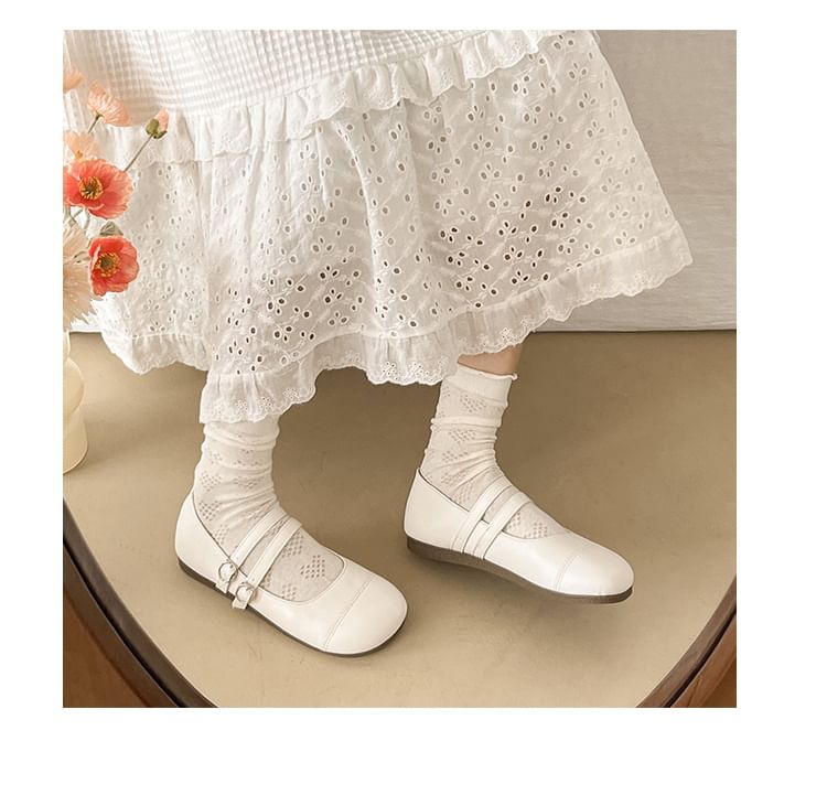 Jane Shoes Strap Mary Double