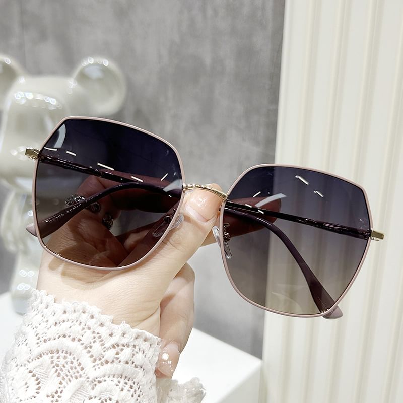 Metal Sunglasses Geometric