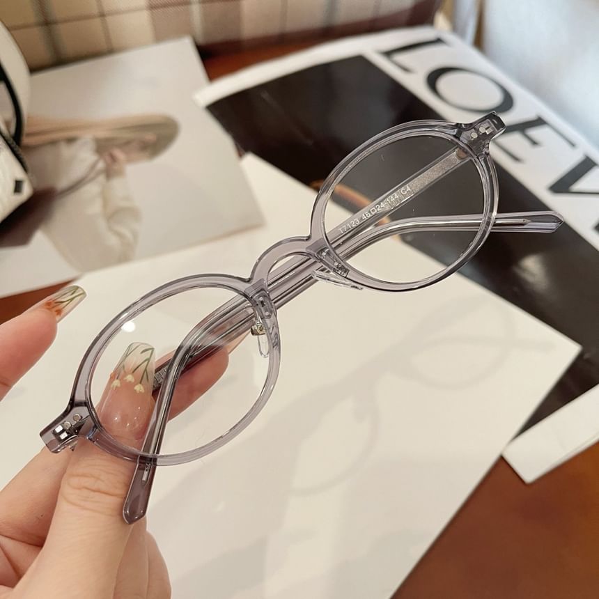 Glasses Oval Frame