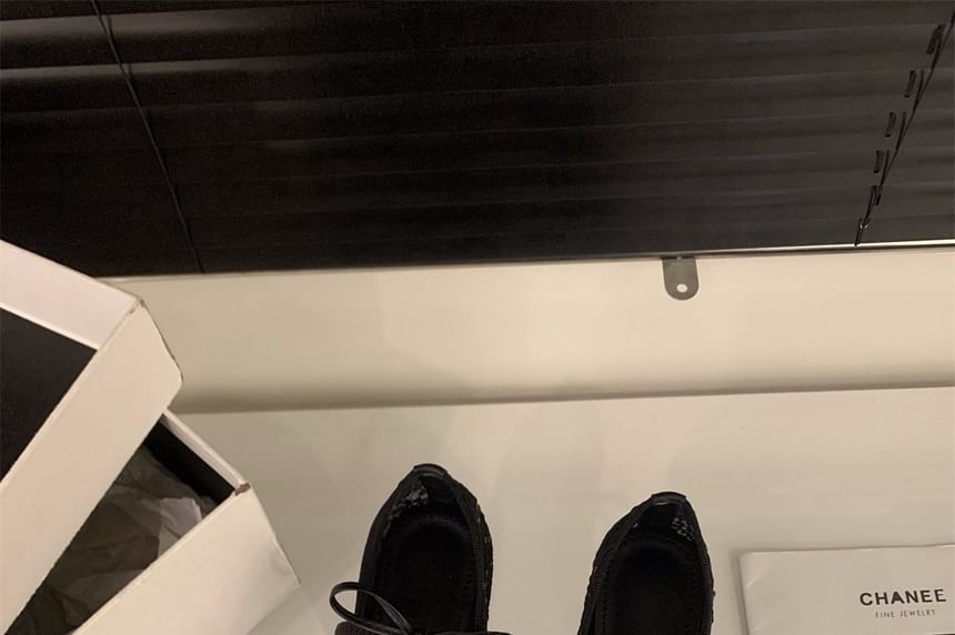 Shoes Bow Mary Flat Mesh Jane