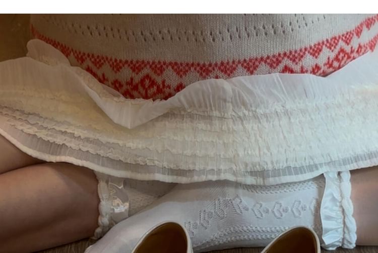 Chunky Leather Buckled Loafers Heel Faux