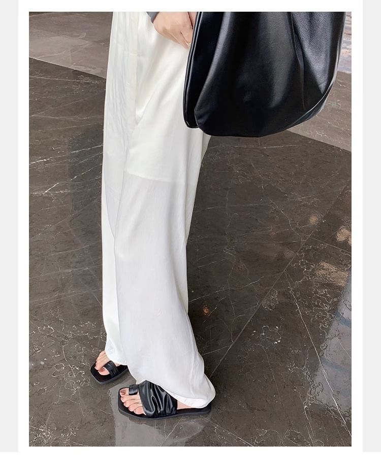 Loop Sandals Flat Slide Toe