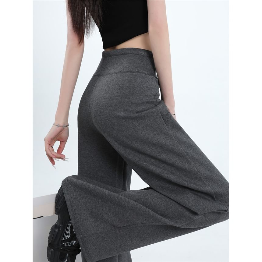 (Various Designs) Leg Waist Drawstring Wide Sweatpants