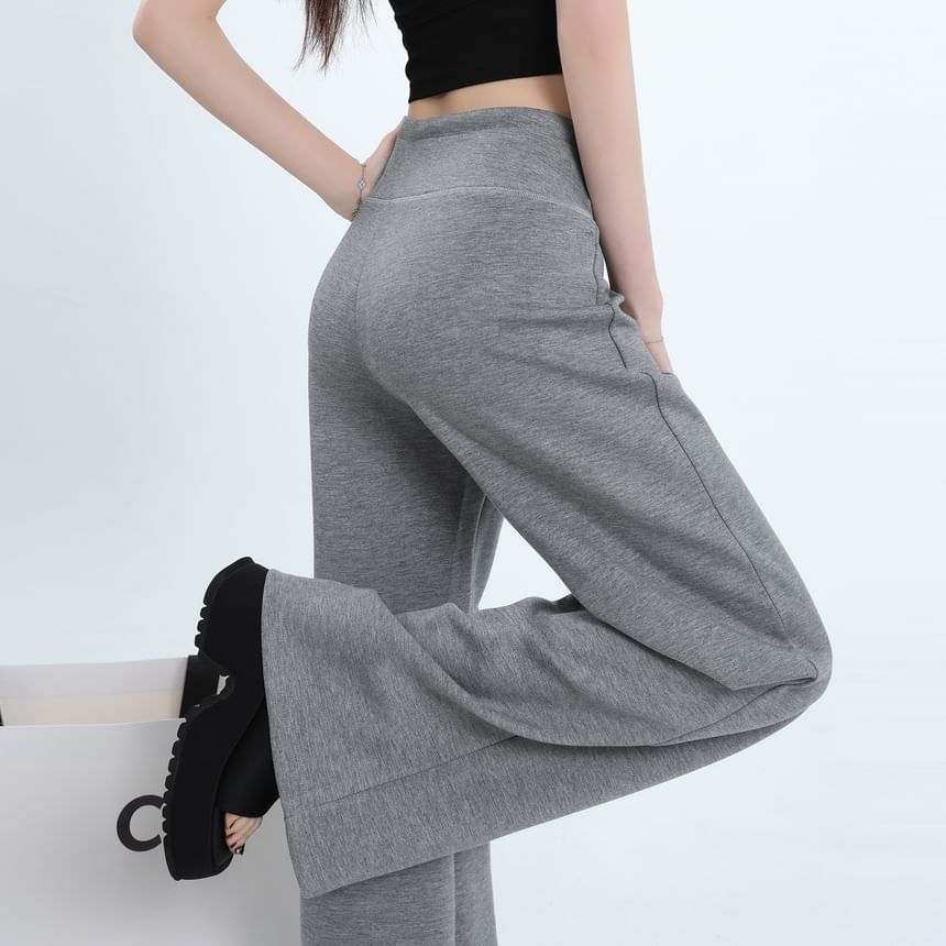 (Various Designs) Leg Waist Drawstring Wide Sweatpants