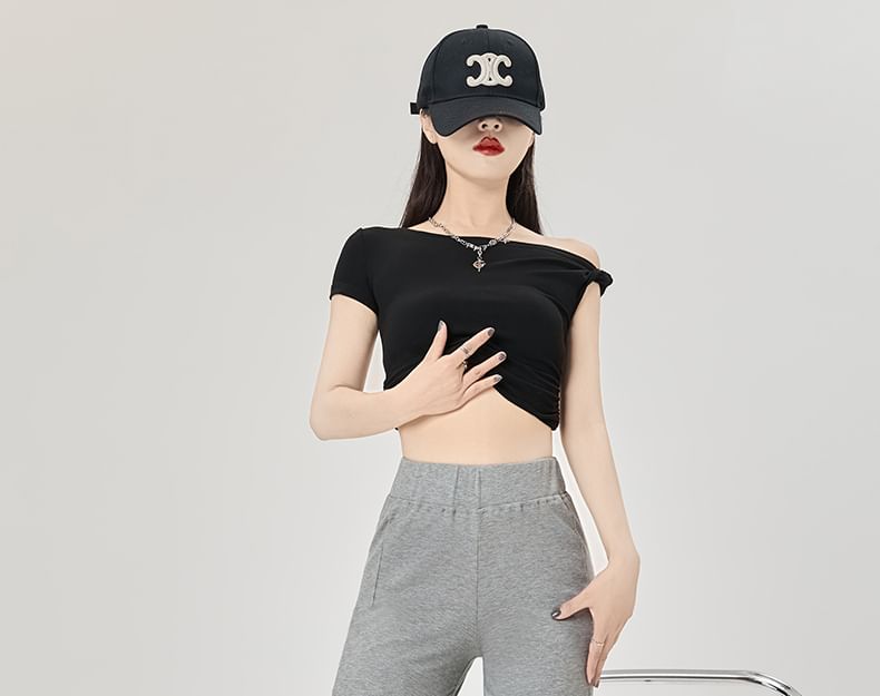 High Sweatpants Flared Rise