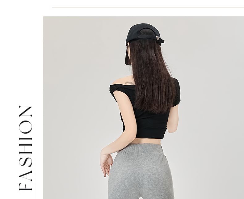 High Sweatpants Flared Rise