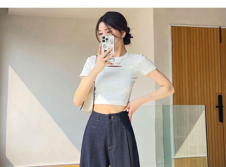 Wide (Various Waist Leg High Designs) Jeans