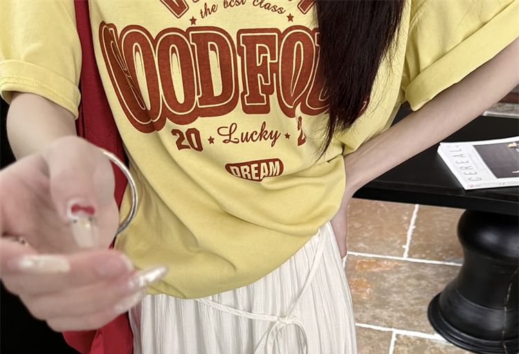 Plain A-Line High Skirt Asymmetrical Maxi Waist