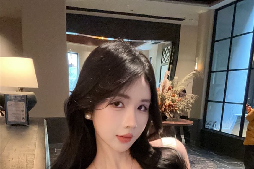 Slim Sequin Tank Butterfly Top Fit Padded Crop Panel Mesh