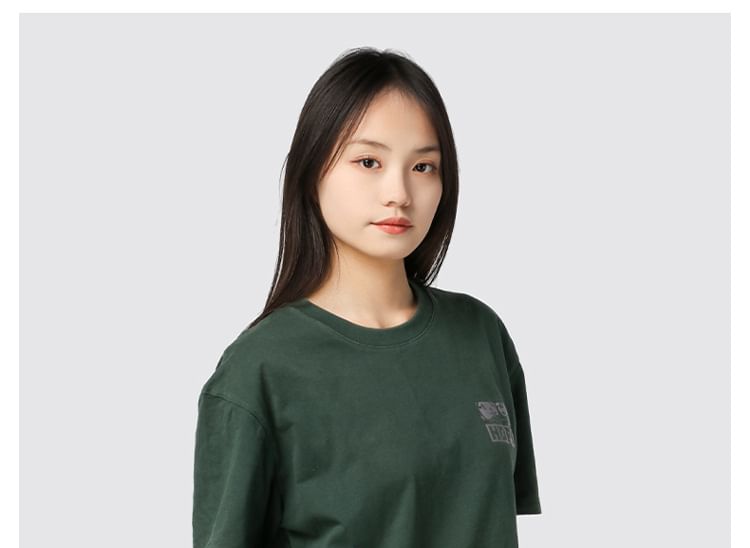 Crossbody Nylon Lettering Bag Print