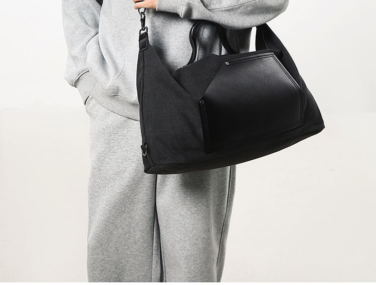 Plain Canvas Carryall Bag
