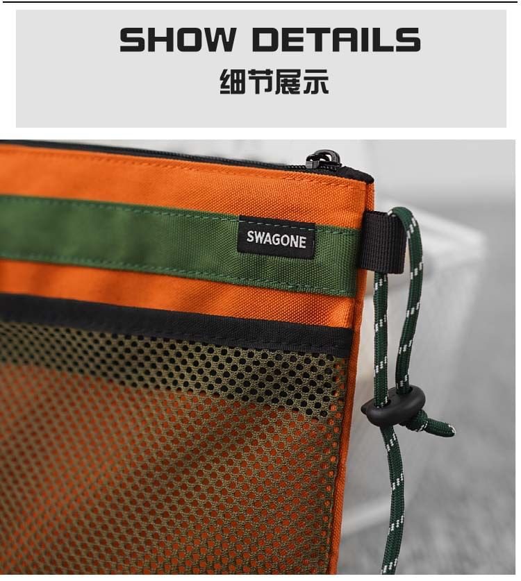 Tone Crossbody Panel Bag Mesh Two