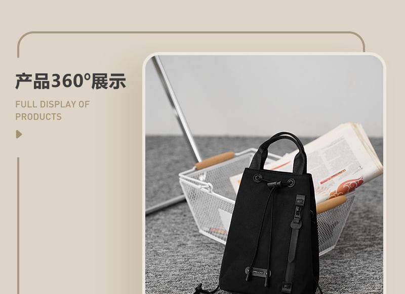 Drawstring Bag Bucket Nylon