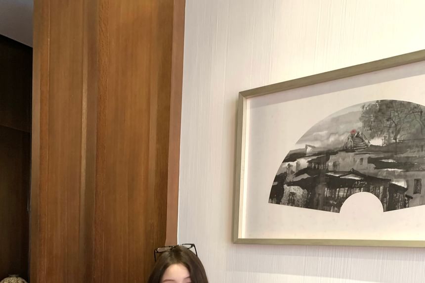 Halter Ruffle Top Print Leopard