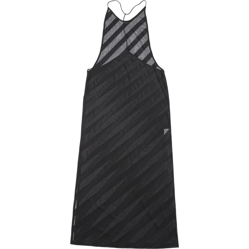 Open Back Maxi Bodycon Dress with Thin Straps