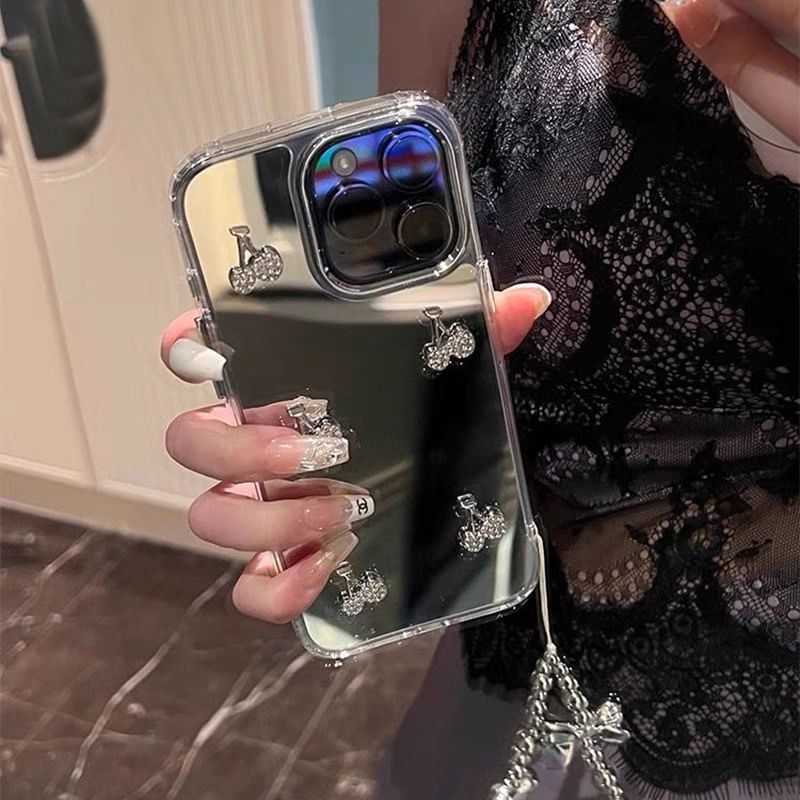 Cherry Case Phone Set Mirrored / Strap