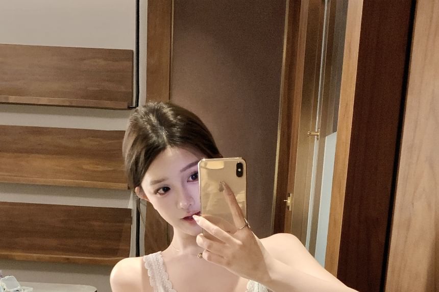 Camisole Lace Trim Top