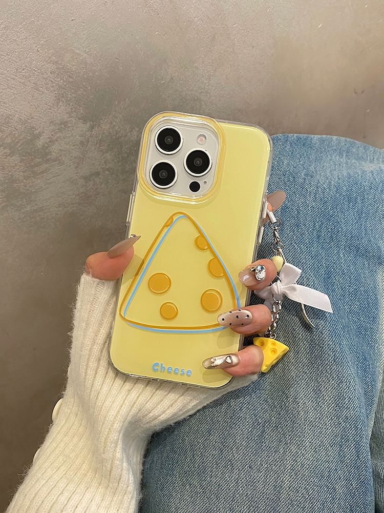 Cheese Phone Set Charm / Case