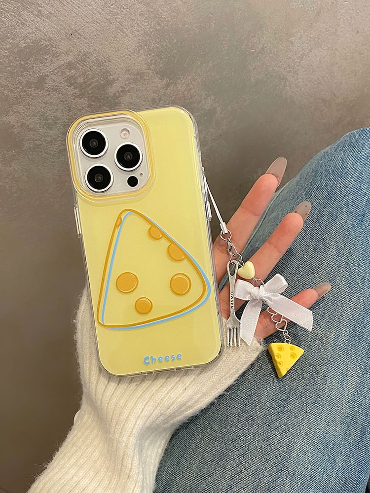 Cheese Phone Set Charm / Case