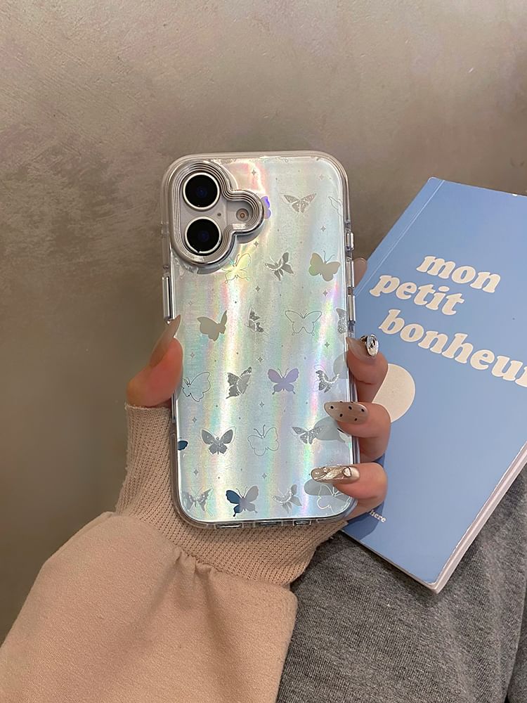 Holographic Case Butterfly Phone