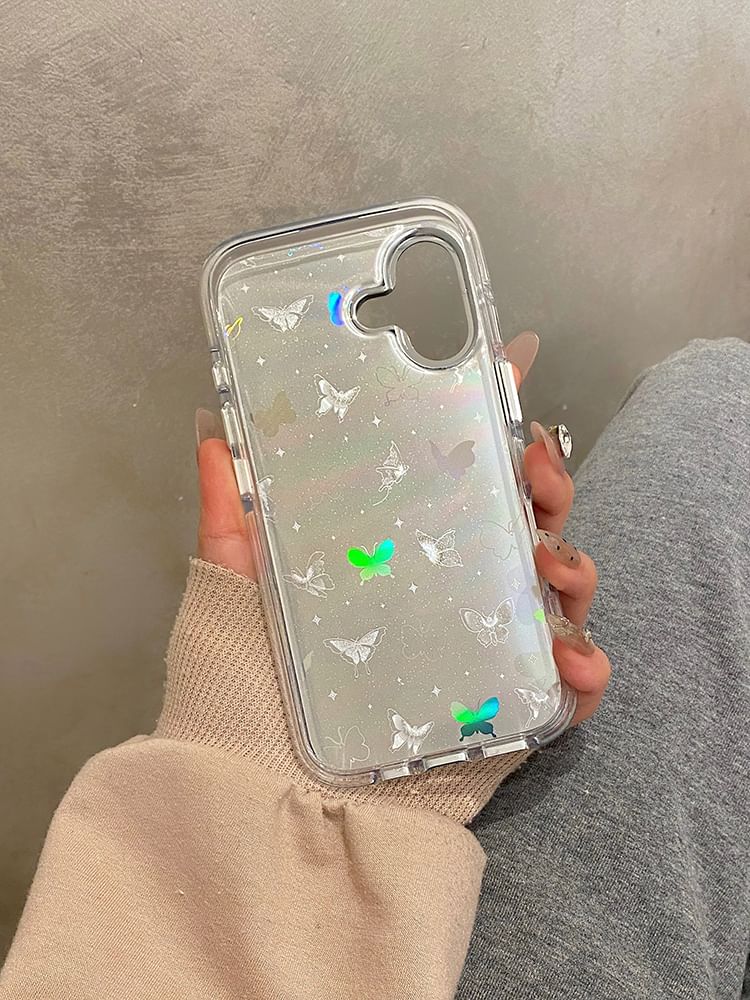 Holographic Case Butterfly Phone