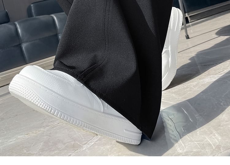 High Wide Leg (Various Pants Waist Suit Plain Designs)