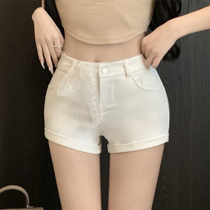 Waist High Hot Plain Pants