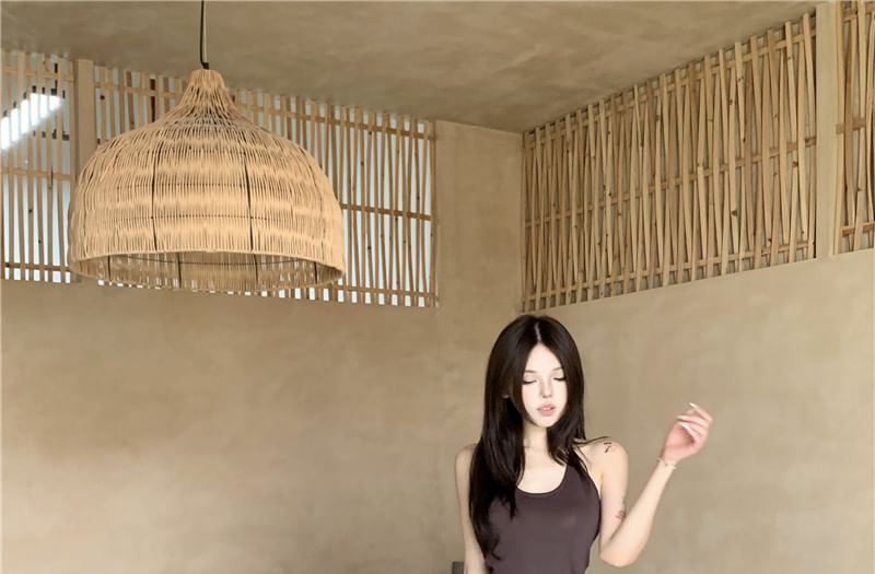 Top Skirt Maxi High / Waist Scoop Halter Tie Neck A-Line Plain