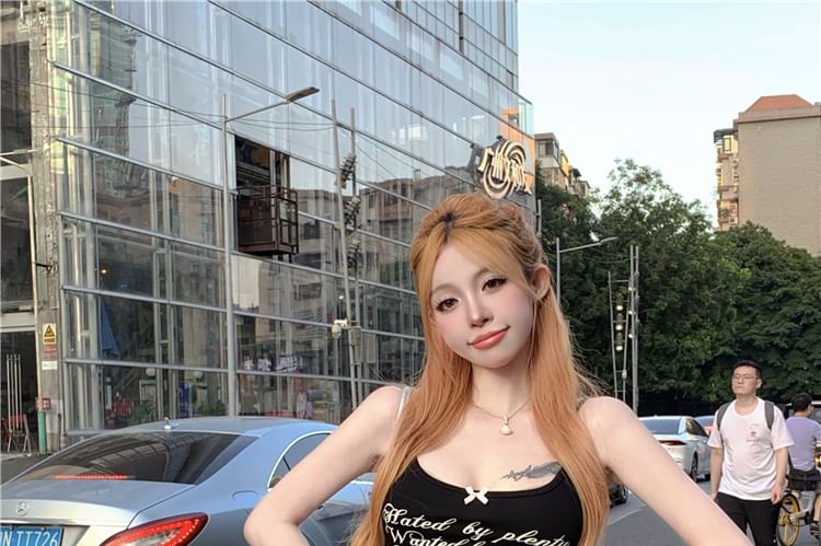 Mini Mid Rise Skirt Tassel Washed A-Line Denim Trim