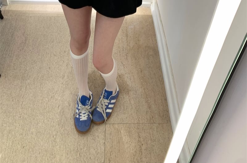 Panel Neck Mesh Crop Top Round Dotted Long-Sleeve