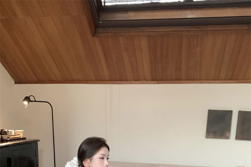 Mini Strapless Dress A-Line Striped