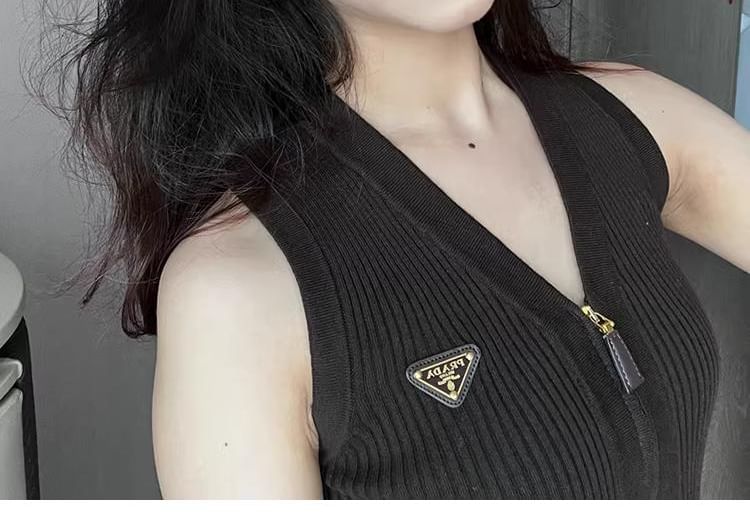 Rhinestone / Clip-On Earring Gingko Drop