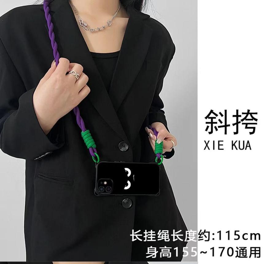 Case Lanyard / Set Phone Eye Cartoon Strap