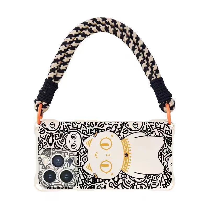 Strap Lanyard Case Phone Set / Cat