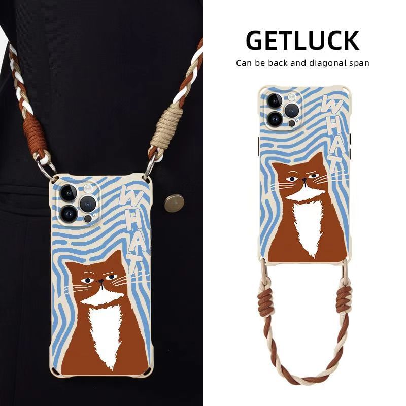 Case Cat Lanyard Set Phone /