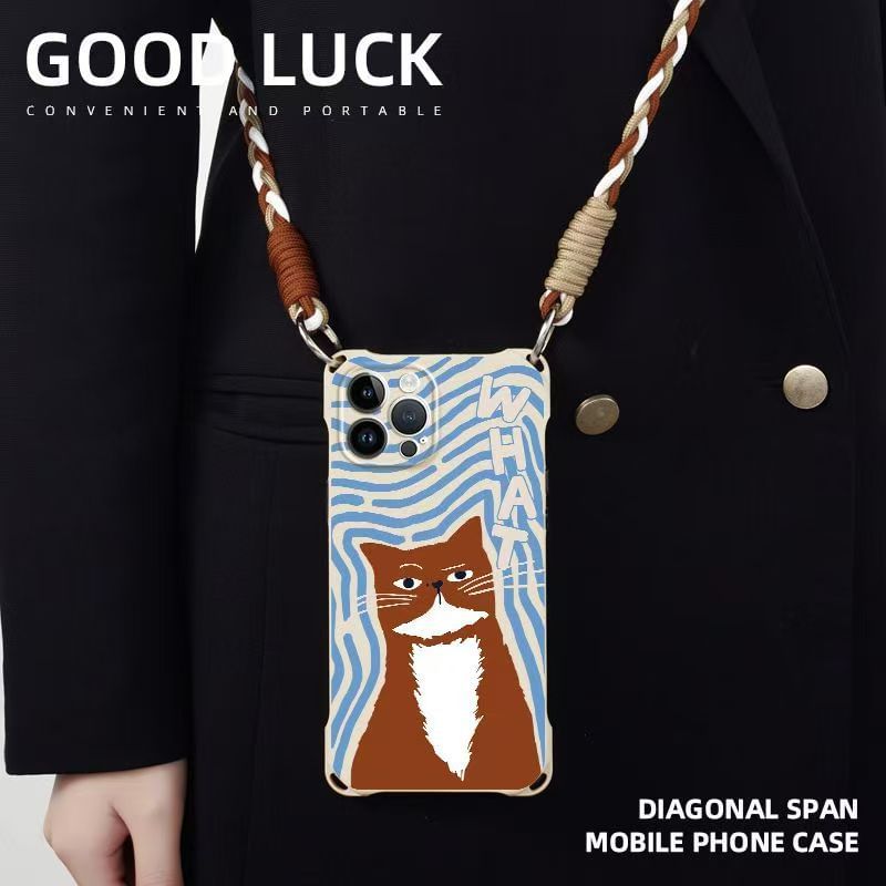 Case Cat Lanyard Set Phone /