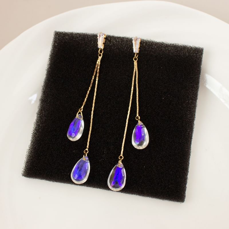 Earring Ear Crystal / Cuff Alloy Dangle Faux