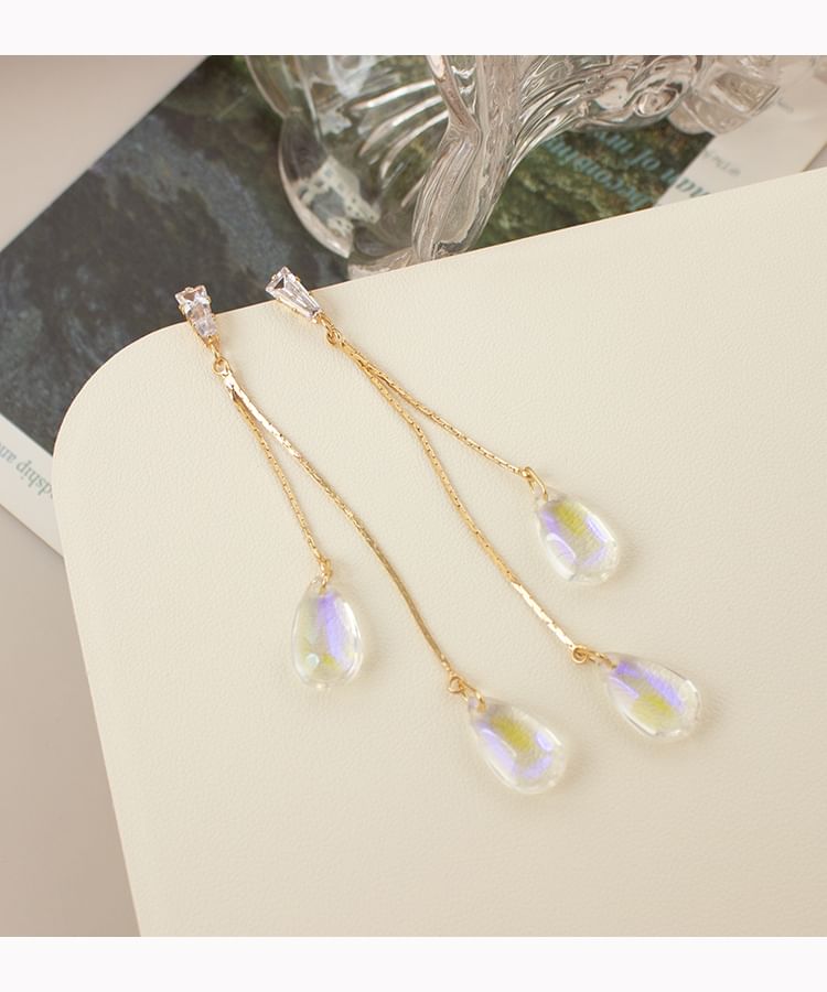 Earring Ear Crystal / Cuff Alloy Dangle Faux