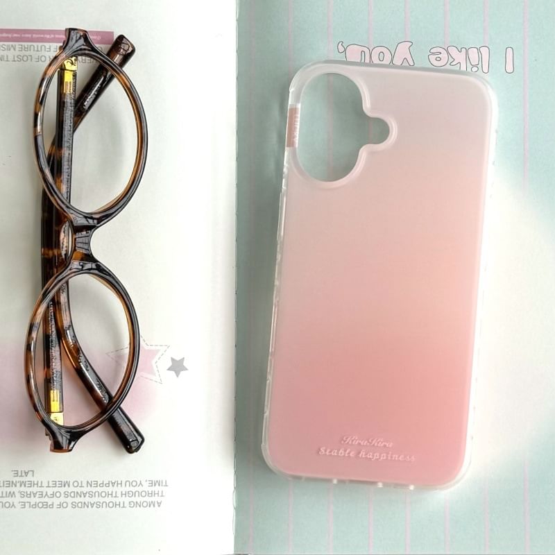 Cartoon Stand with Gradient MagSafe) (Compatible Case Magnetic Phone