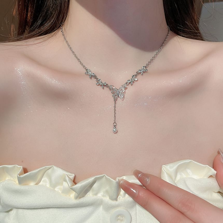 Pendant (Various Pearl Choker Designs) Faux Alloy