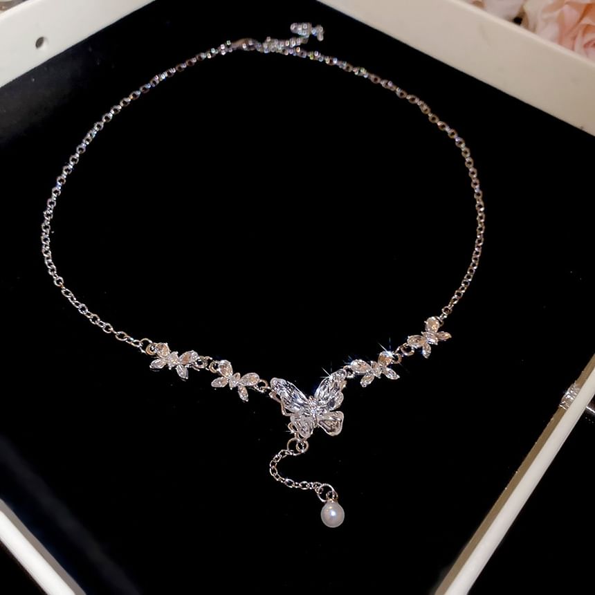 Pendant (Various Pearl Choker Designs) Faux Alloy