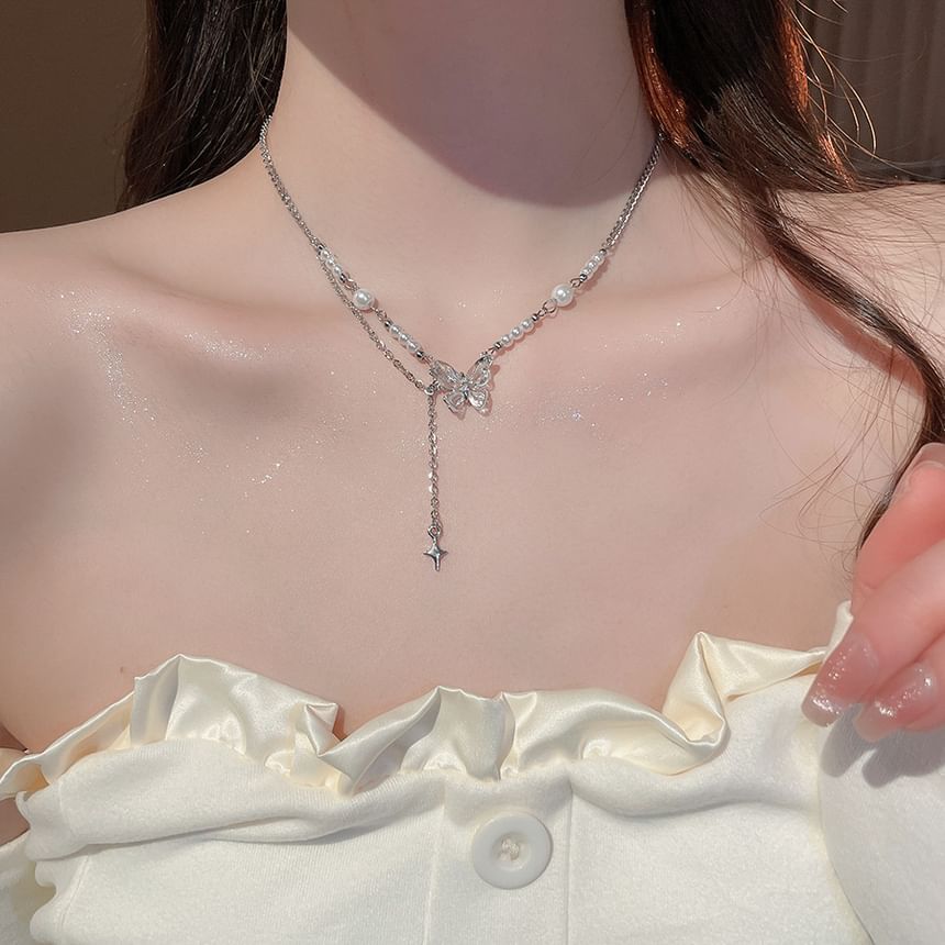 Pendant (Various Pearl Choker Designs) Faux Alloy