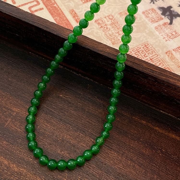 (Various Designs) Faux Bead Choker Gemstone