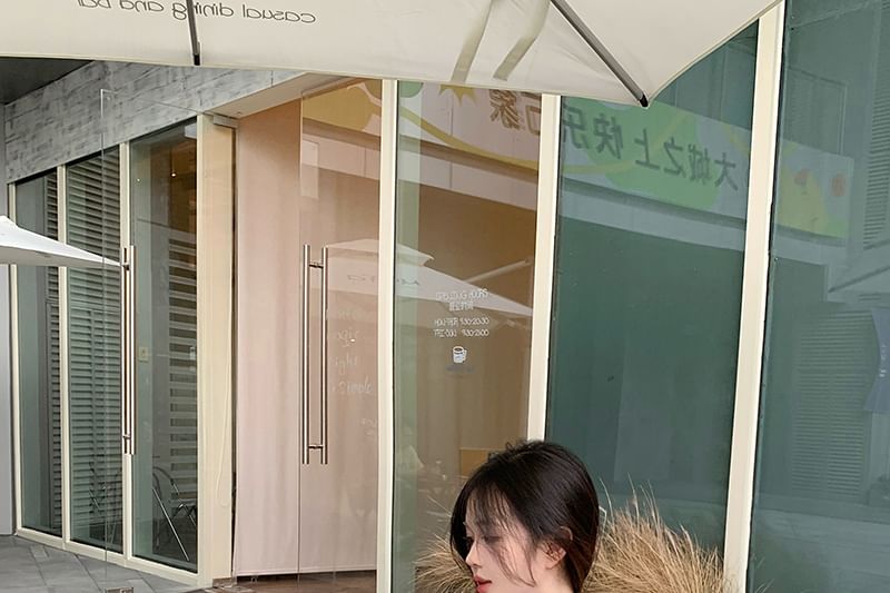 Blouse Lace Fit Cap-Sleeve Slim Off-Shoulder Panel Pintuck