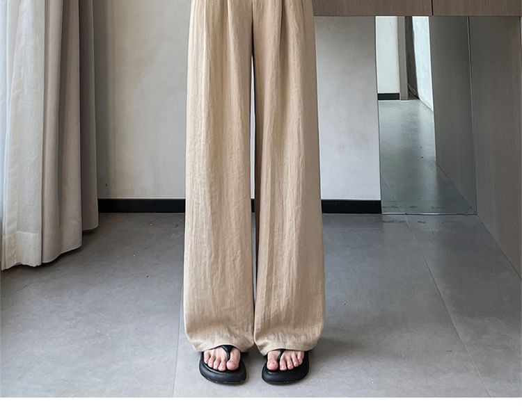 Waist High Dress Designs) Leg (Various Plain Wide Pants
