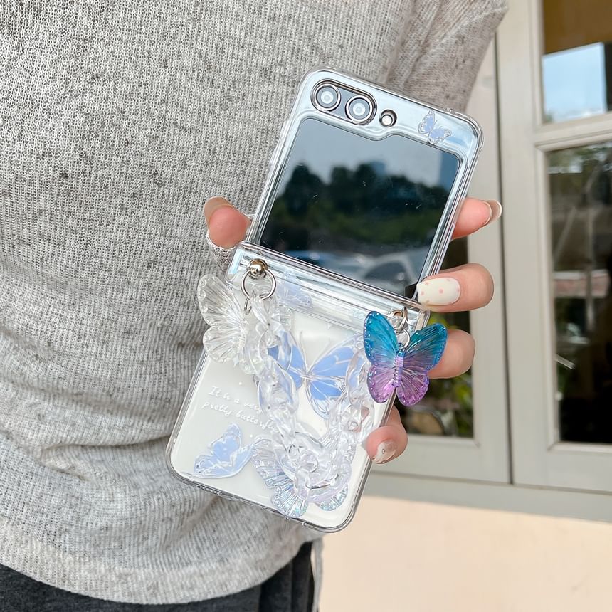 Floral / Butterfly Phone Case / Strap / Set
