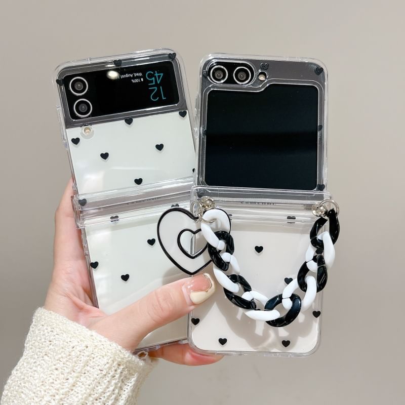 Strap Heart Case Set / Phone