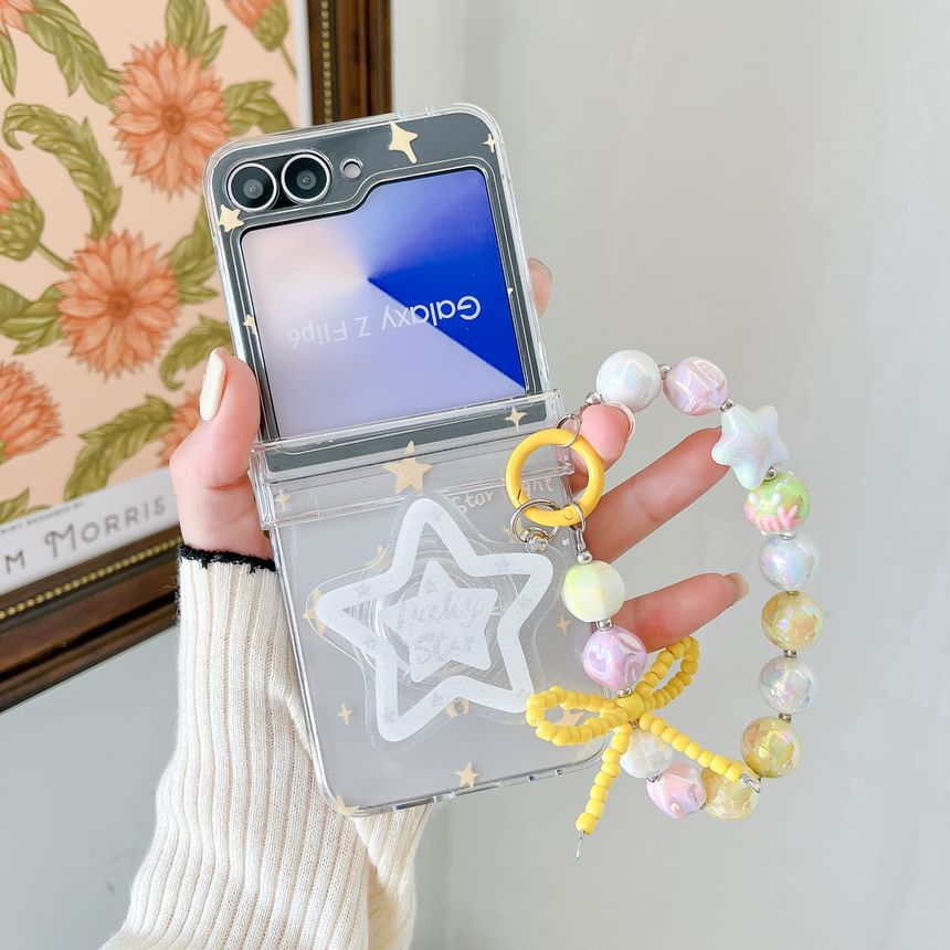 Phone Set Heart Star / Strap Case