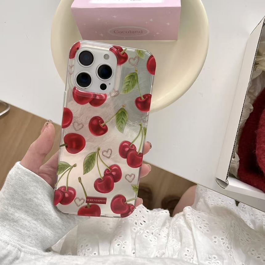 Phone / Case Charm Set Cherry