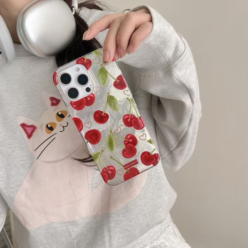 Phone / Case Charm Set Cherry